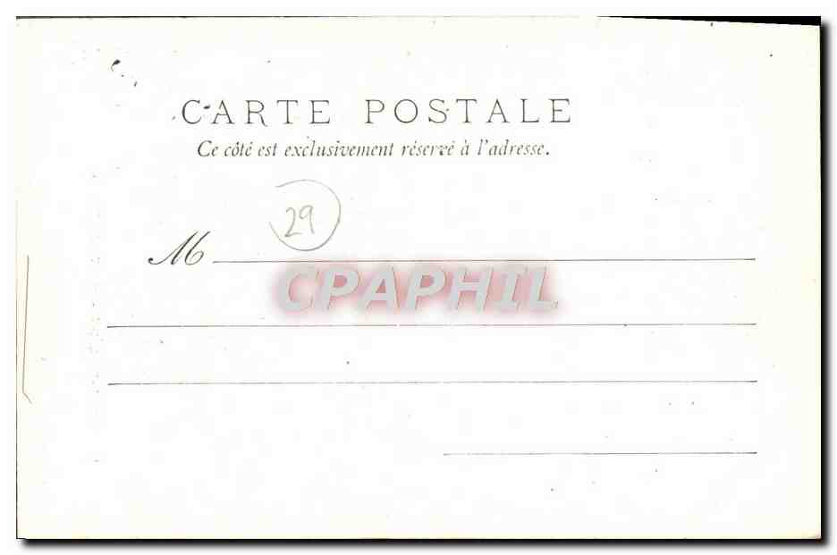 CPA Saint Pol De Leon Vieille Maison — Rückseite