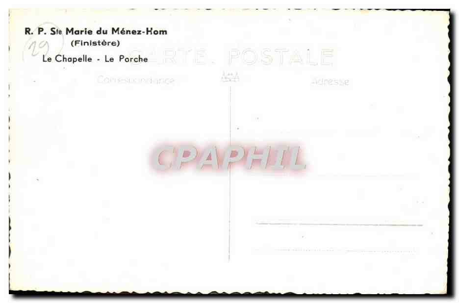 Portail de la chapelle du Ménez-Hom — Finistère — éditeur non visible — Reverso