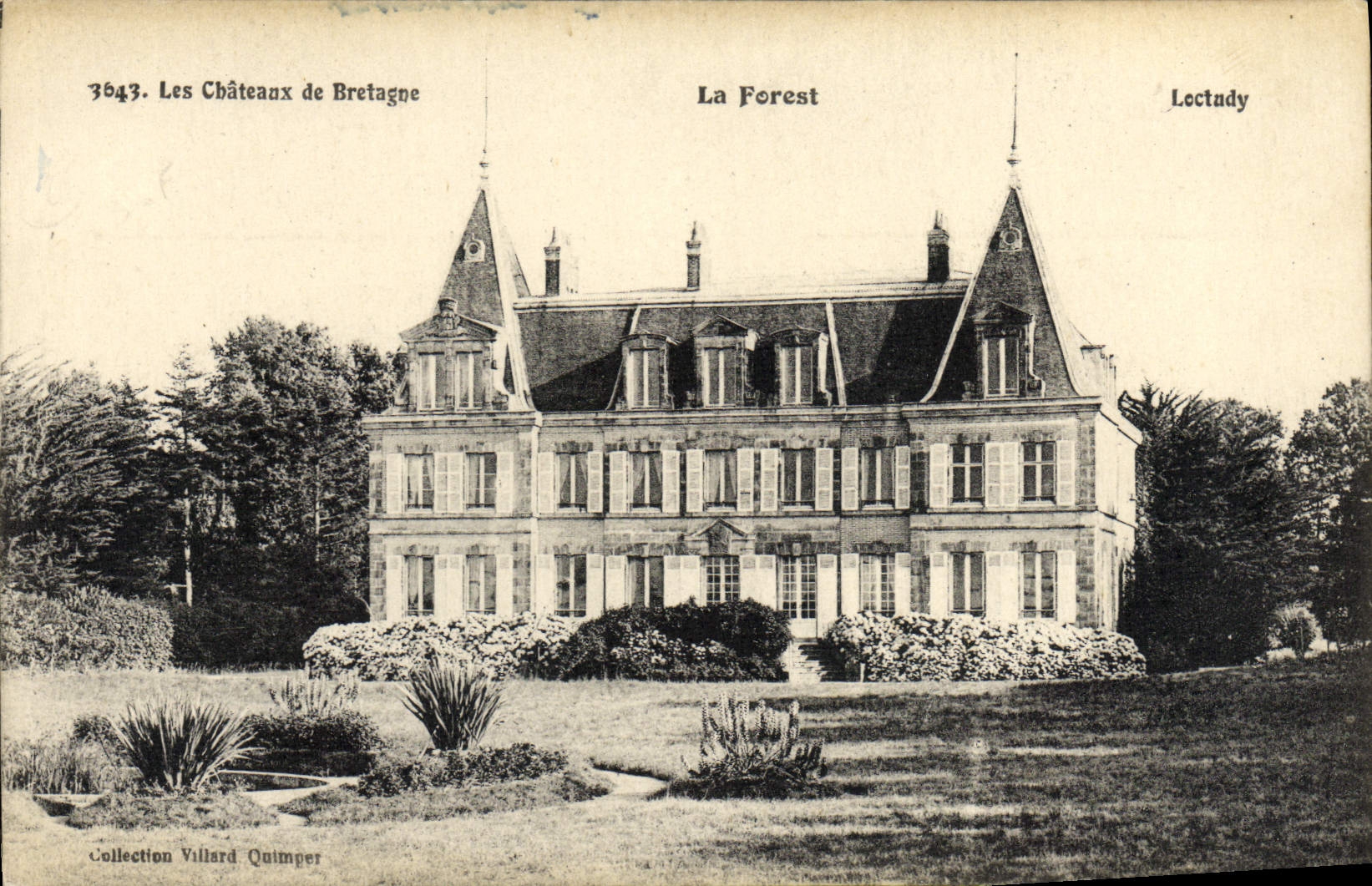 CPA Les Chateaux de Bretagne La Forest Loctady