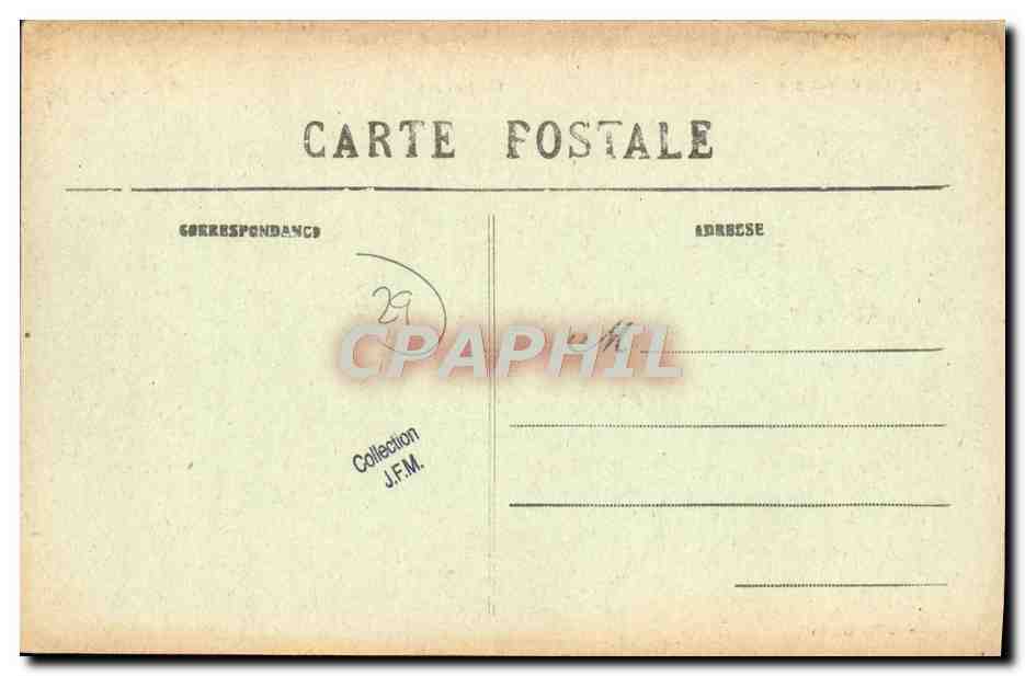 CPA Les Chateaux de Bretagne La Forest Loctady — Rückseite