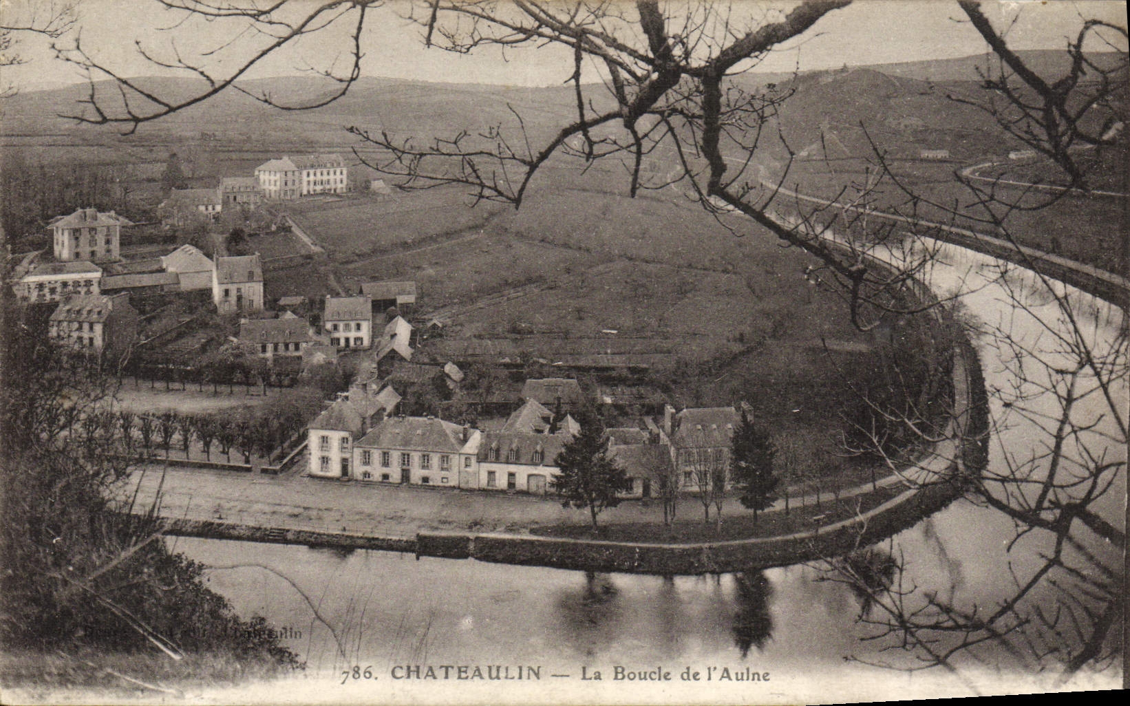 CPA Chateaulin La Boucle de l'Aulne