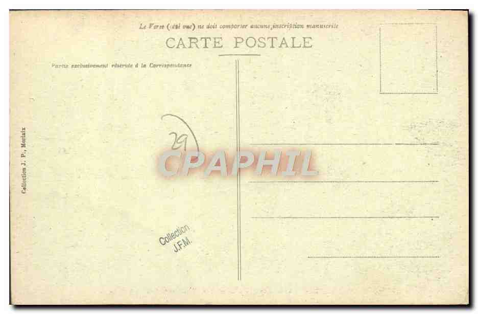 CPA Guimiliau Le Grand Portail — Rückseite