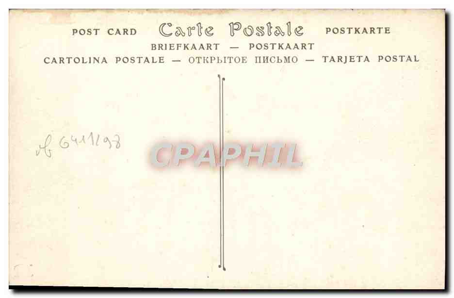 CPA Concarneau Vue Generale — Rückseite