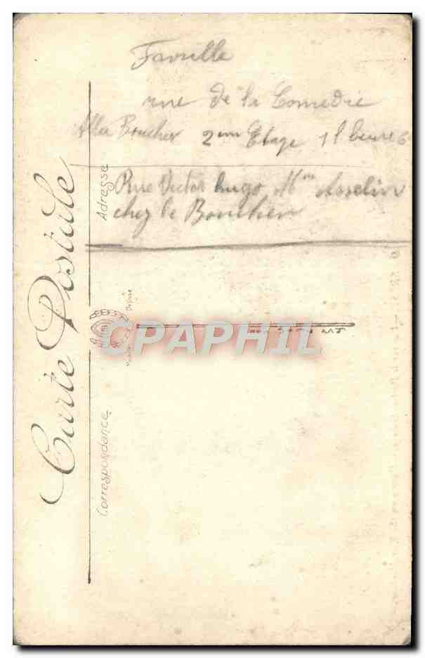 CPA Brest Vue sur le Port de Guerre Bateau — Rückseite