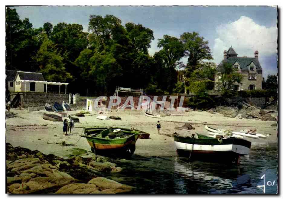 CPM Bretagne En Couleurs Beg Meil La Plage de la Cale