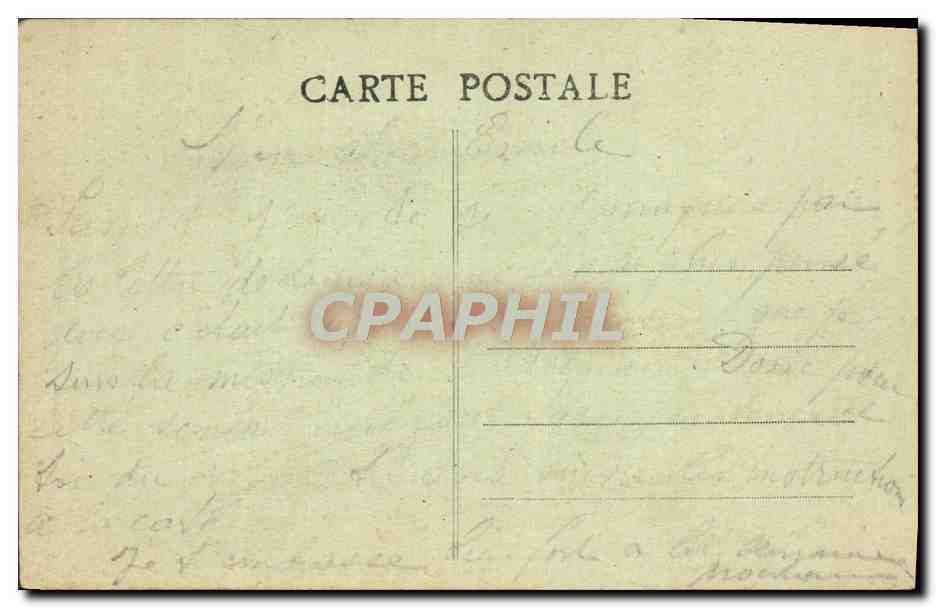 CPA Chartres La Cathedrale — Verso