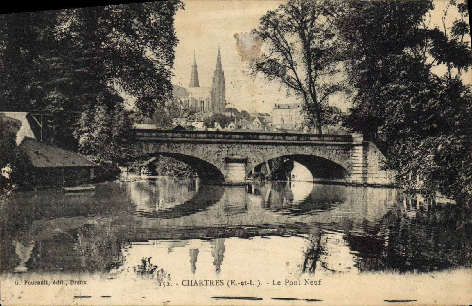 Chartres (E-et-L) — Der Neubrücke — G. Foucault, Verlag, Dreux