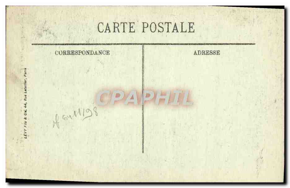 CPA Chartres La Cathedrale La Vierge Du Pilier — Verso