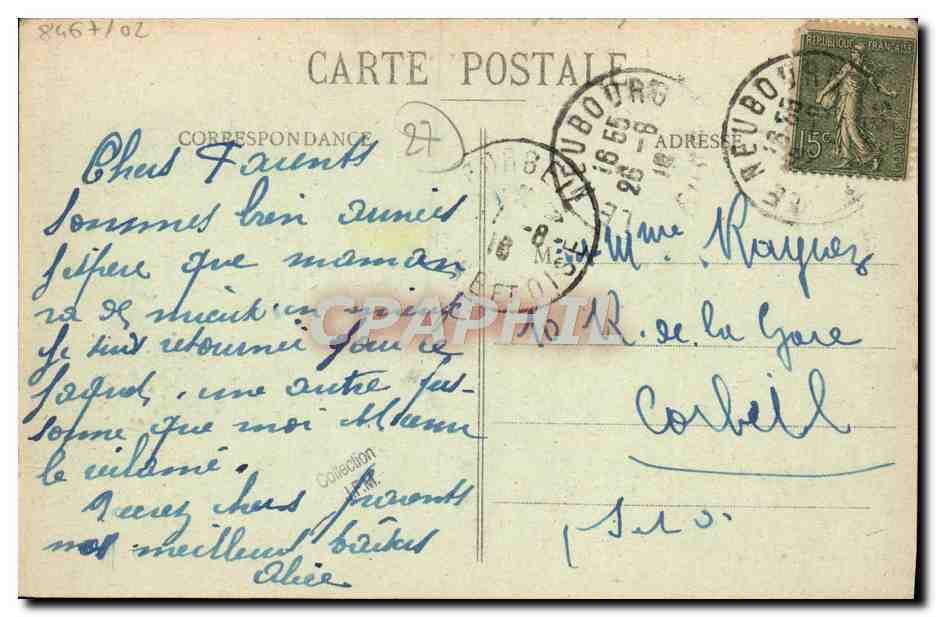 Le Neubourg - La Rue de la République et la Place - Dumont, Édit. Le Neubourg — Reverso