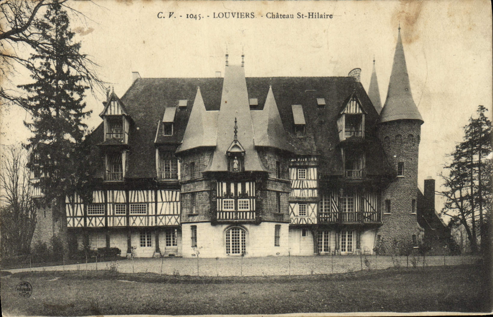 Louvières - Château St-Hilaire — C.V. 1045