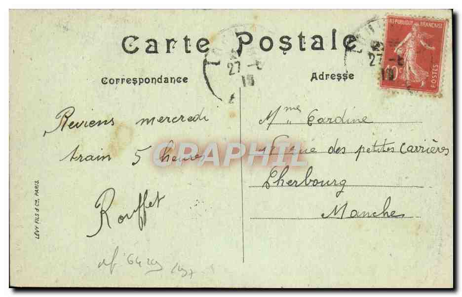 CPA Louviers La Vierge Et Le Maitre Autel — Rückseite