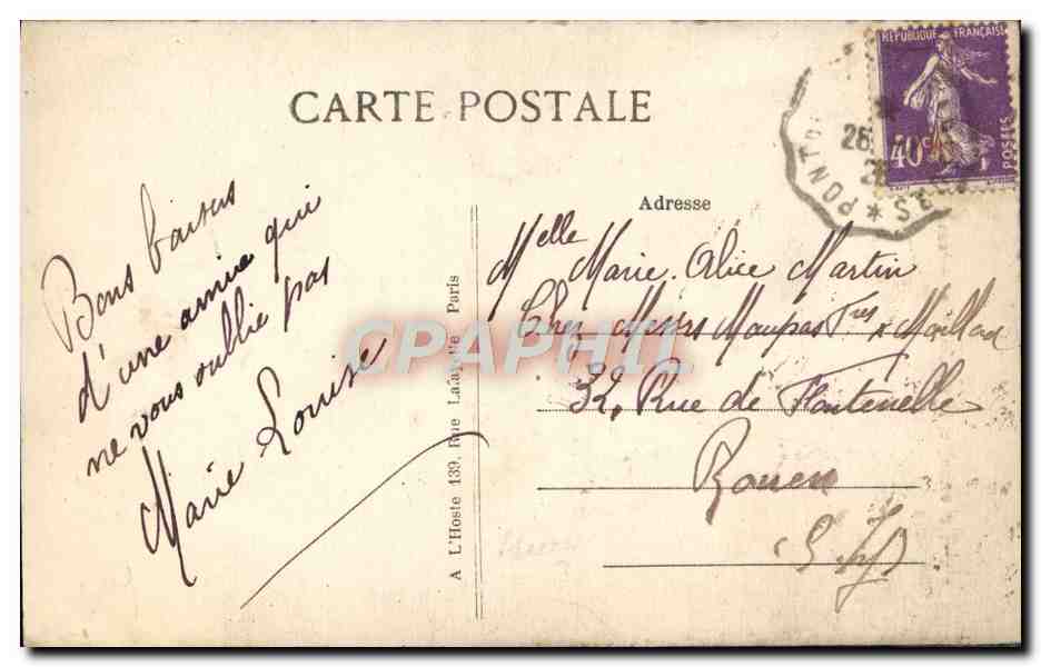CPA Etrepagny Le Monument De La Guerre 1914 1918 Militaria — Rückseite