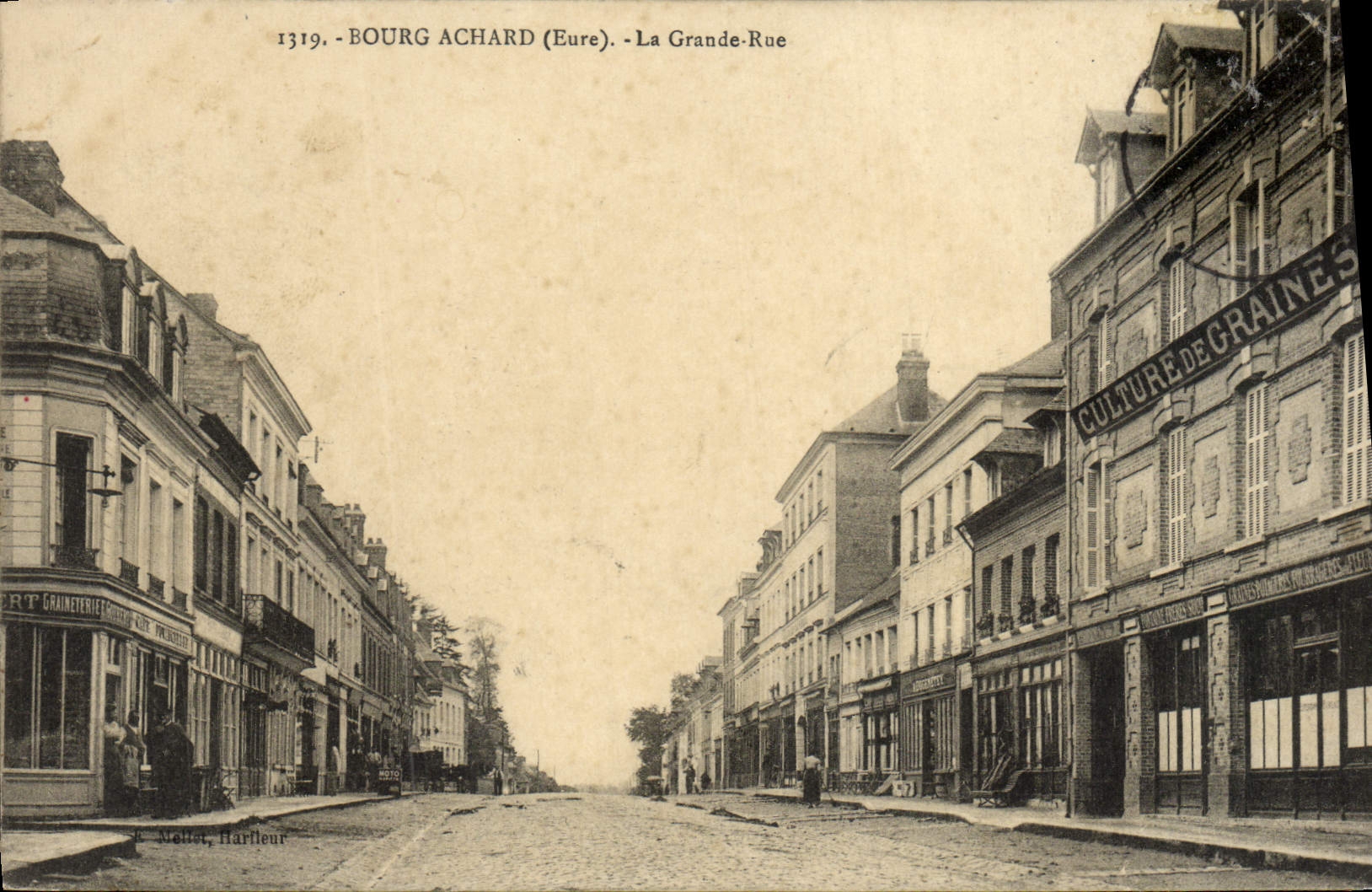 Bourg Acharde (Eure) - La Grande-Rue — Nètter, Hartleur, n°1319