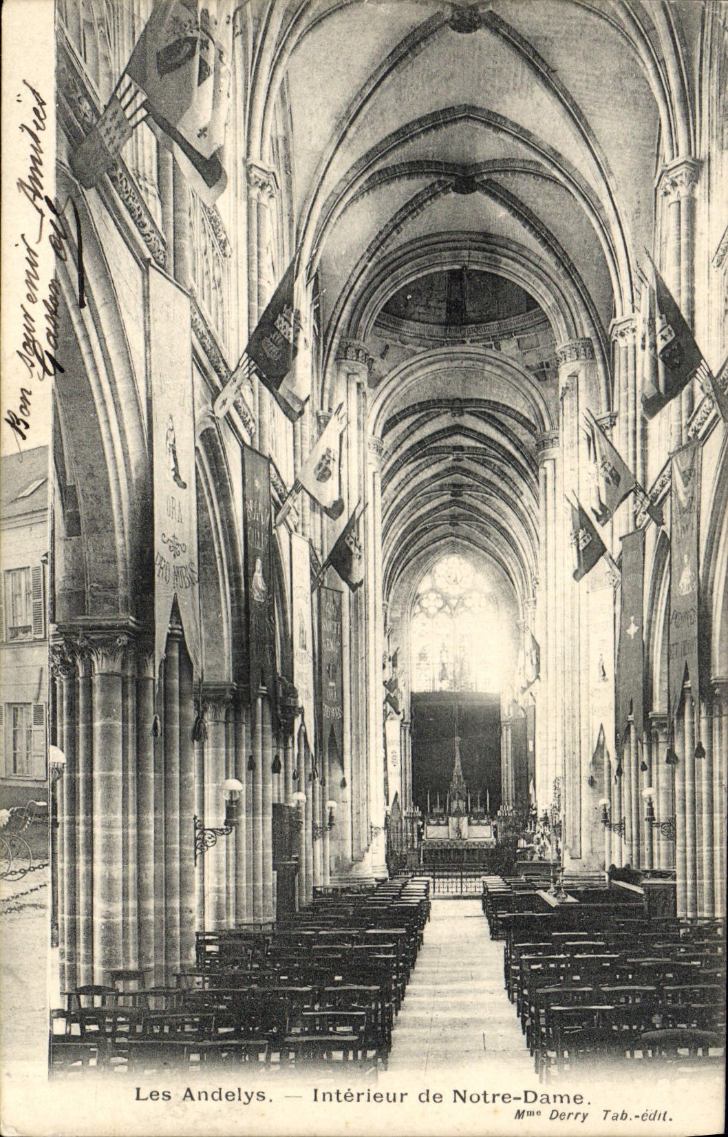 Les Andelys — Intérieur de Notre-Dame — Mme Derry Tab.-édit.