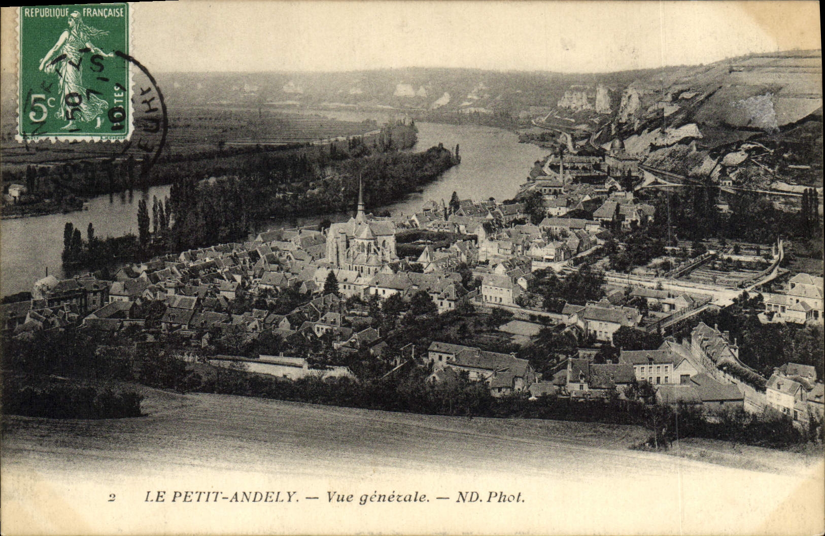 Le Petit-Andely — Vue générale — ND. Phot.