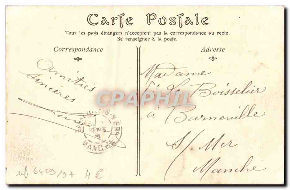 Les Andelys — Château-Gaillard, vue prise de Port-Morin — ND Plot — Rückseite