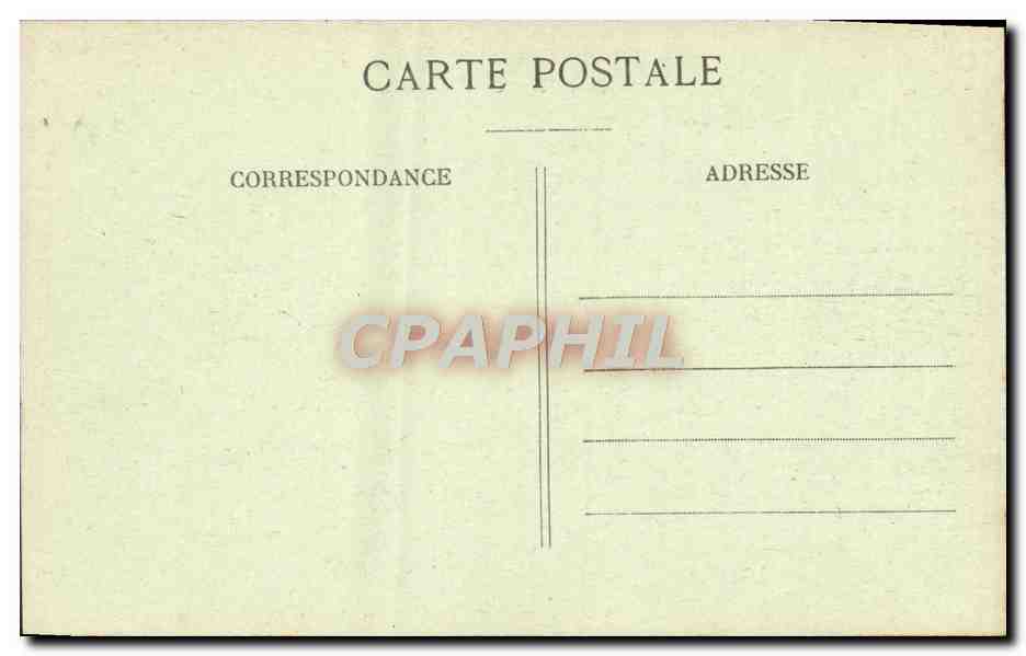 CPA La Drome Illustree Crest Vue Generale de la Ville haute et la Tour — Rückseite