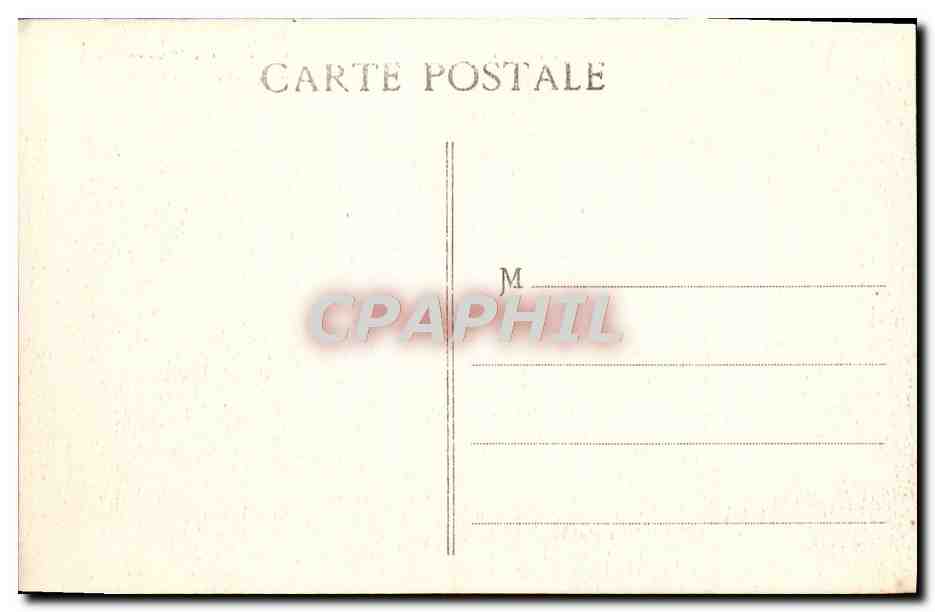 CPA Clans Vue Generale prise de la voute du Tournairet  — Rückseite