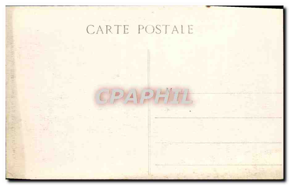 CPA Clans Vallee de la Tinee Vue Generale Station Estivale — Rückseite