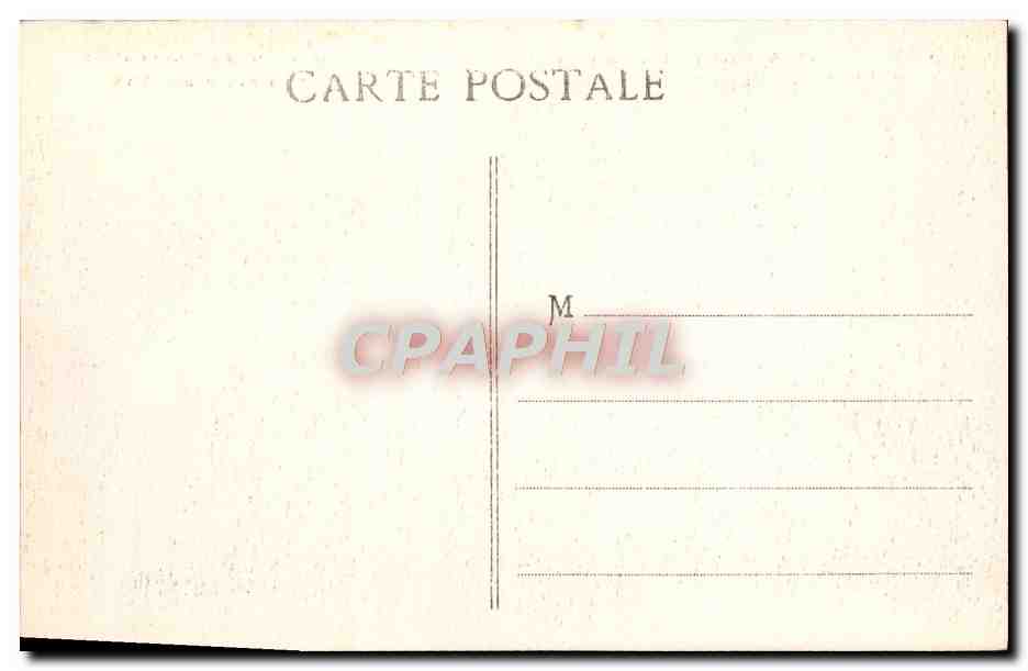 CPA Clans Vue Generale Prise de la voute du Tournairet Station Estivale — Rückseite