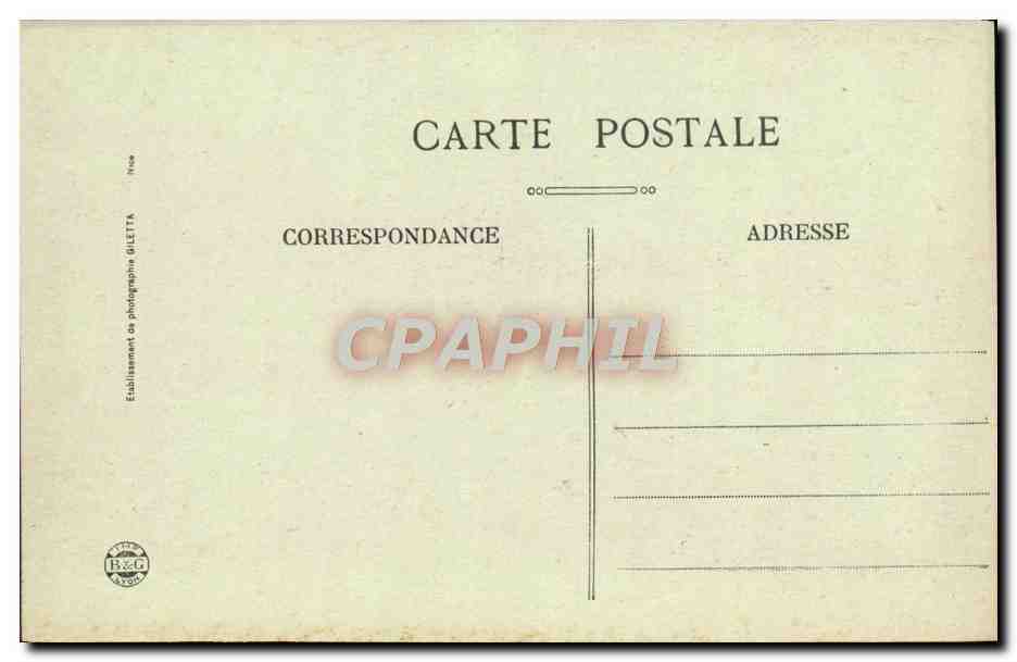 CPA Juan les Pins La Plege et le Boulevard — Rückseite
