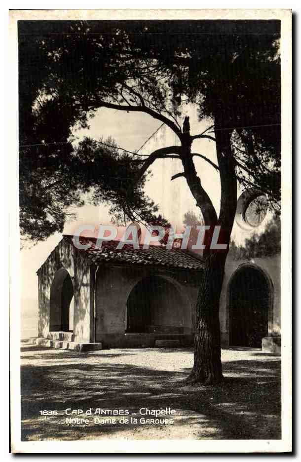 CPA Cap d'Antibes Chapelle Notre Dame de la Garoupe