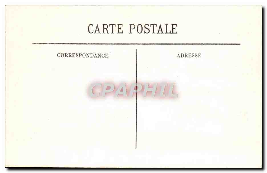 CPA Monaco Vue Generale de la Principaute — Rückseite