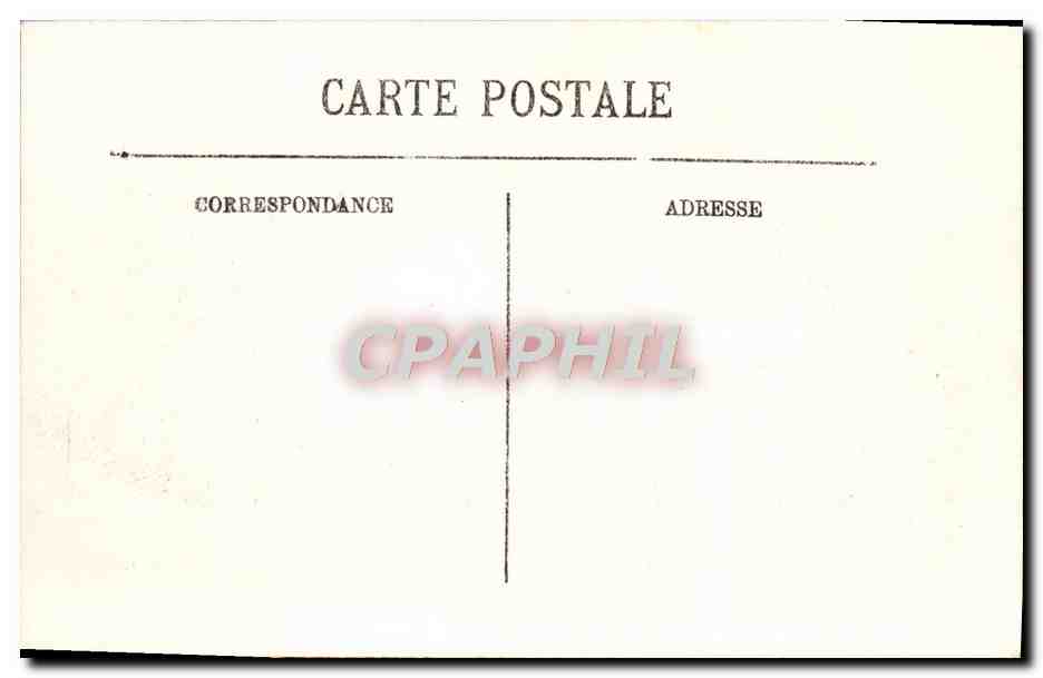 CPA Monaco Le Palais du Prince — Rückseite