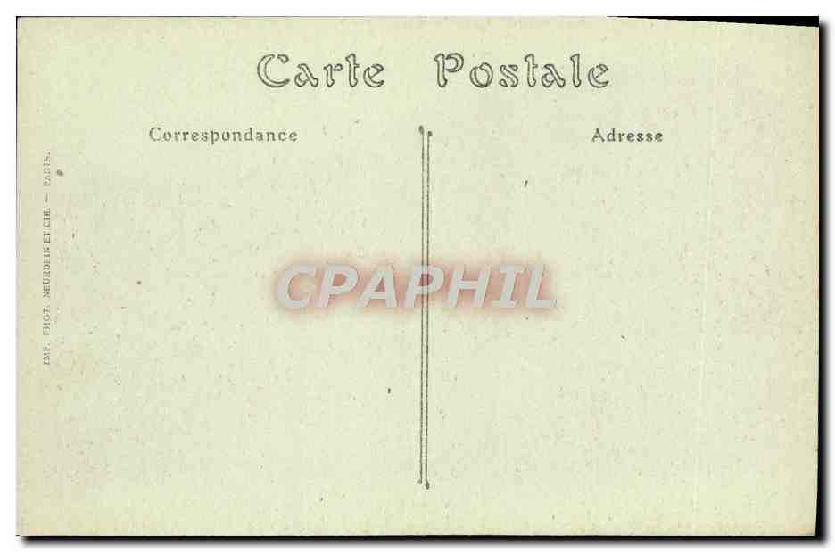 CPA Vue sur Monte Carlo et les Montagnes d'Italie — Rückseite