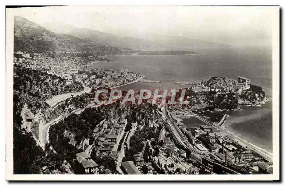 CPA Principaute de Monaco Vue Panoramique