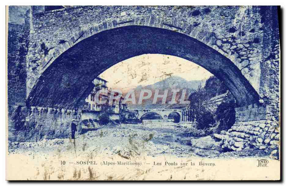 CPA Sospel Les Ponts sur la Bevera