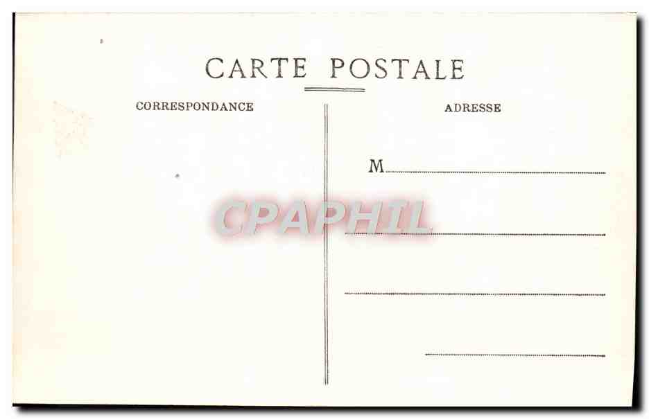 CPA La Chapelle de ND d'Antibes La Garoupe — Rückseite
