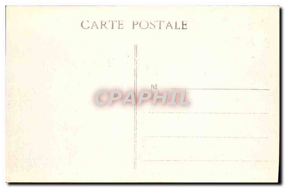 CPA Clans Vue sur la Haute Tinee prise de la Place du Puy — Rückseite