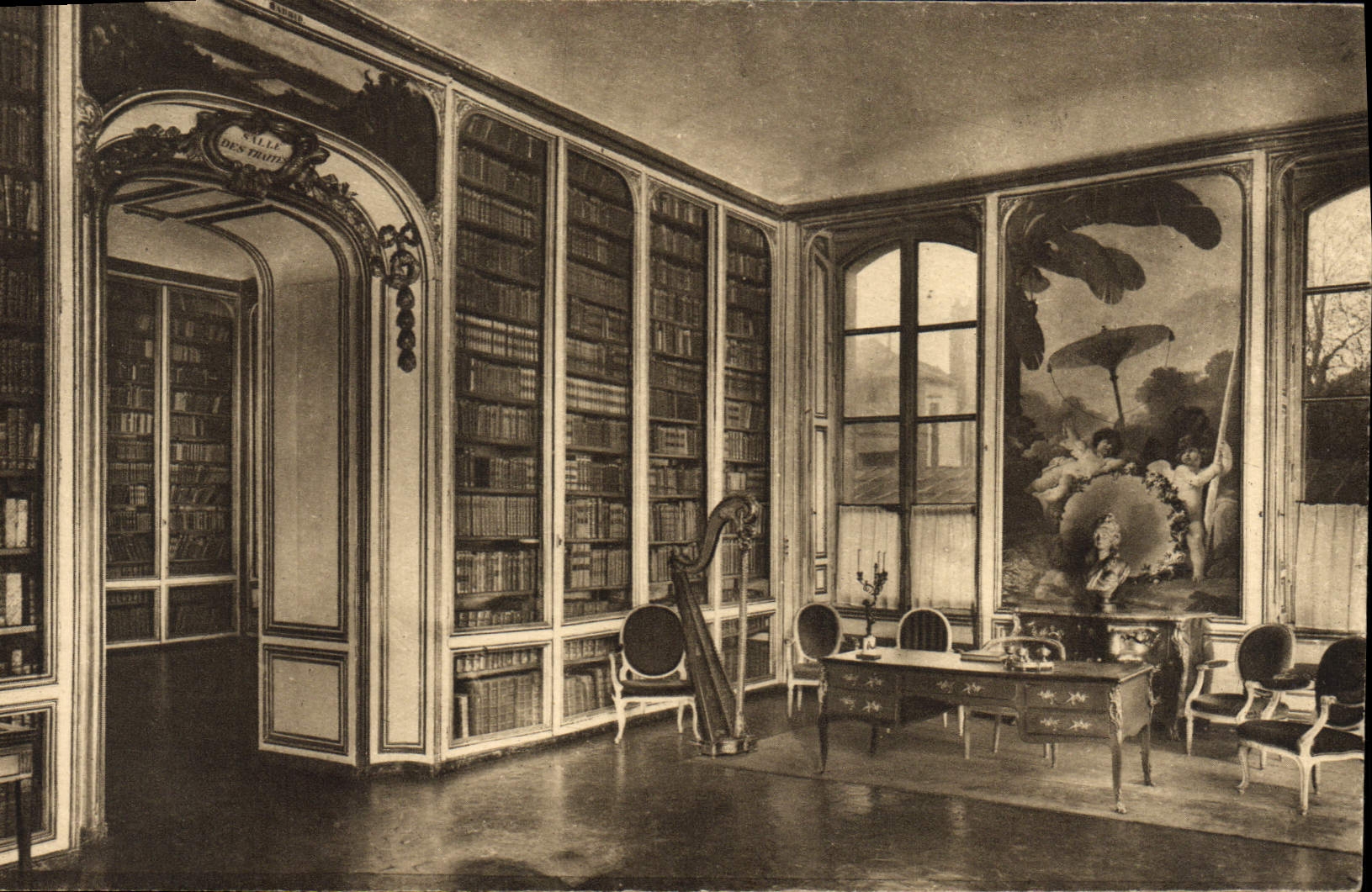 Bibliothèque de Versailles — Salle des Traités — Cliché Petermia