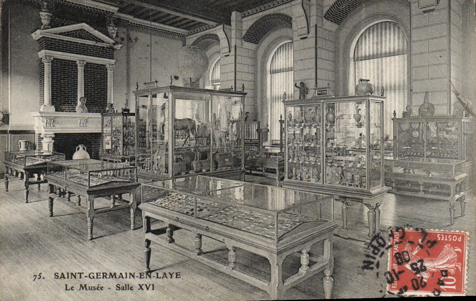 Saint-Germain-en-Laye — Le Musée - Salle XVI — Éditeur : Dépin, n°75