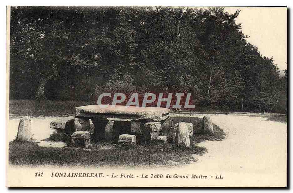 Fontainebleau - La Forêt - La Table du Grand Maître - LL