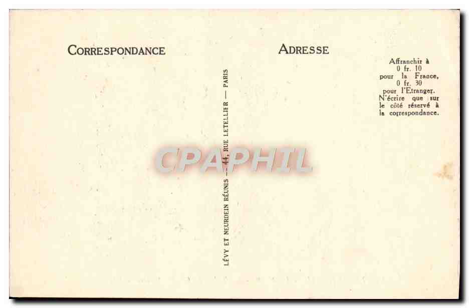 Fontainebleau - La Forêt - La Table du Grand Maître - LL — Verso