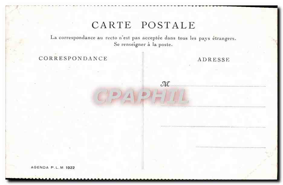CPA Palais De Fontainebleau Le chateau — Reverso