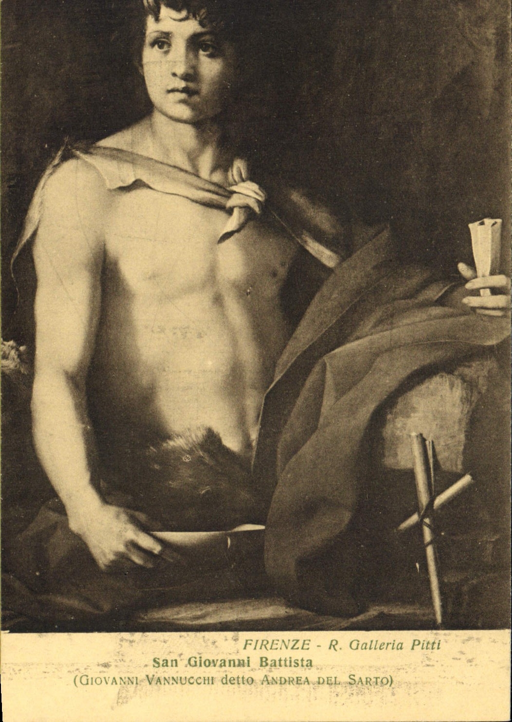 CPA Firenze San Giovanni Battista Vannucchi Detto Andrea Del Sarto