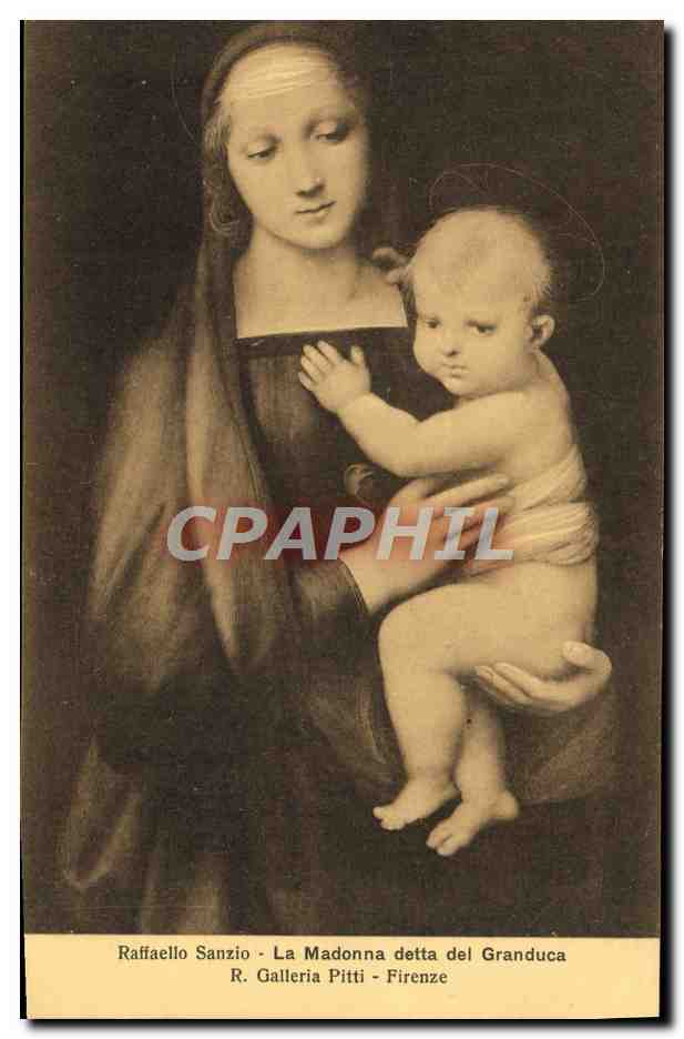 CPA Raffaello Sanzio La Madonna detta del Granduca Firenze Galleria Pitti