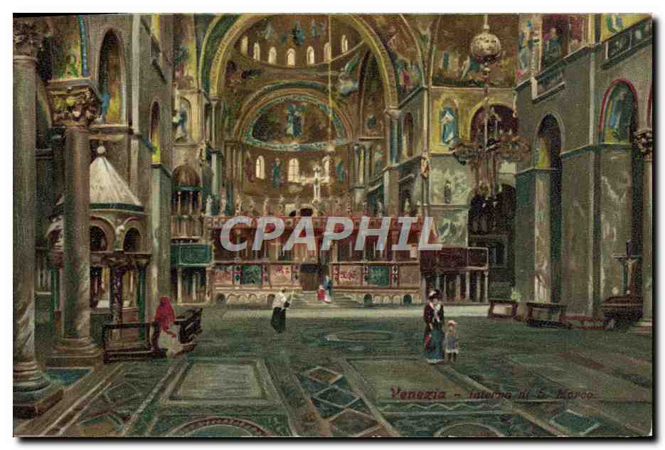 CPA Venezia Interno Di S Marco
