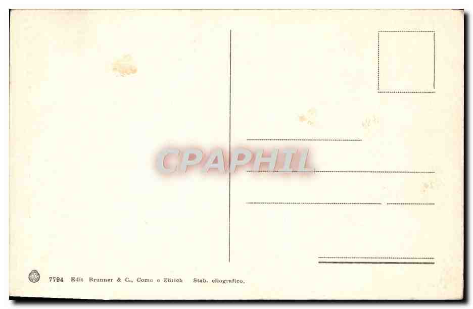 CPA Venezia Rio Dei Mendiconti E Scuola Di S Marco — Rückseite