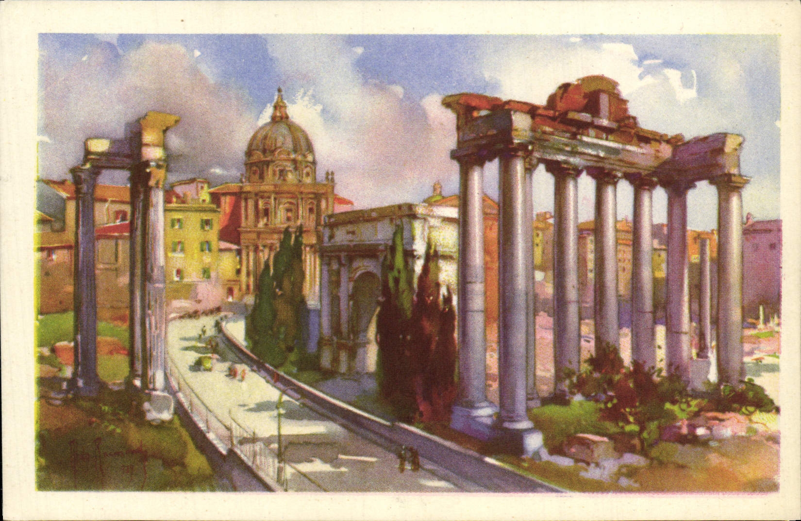 CPA Roma Foro Romano Del Campidoglio