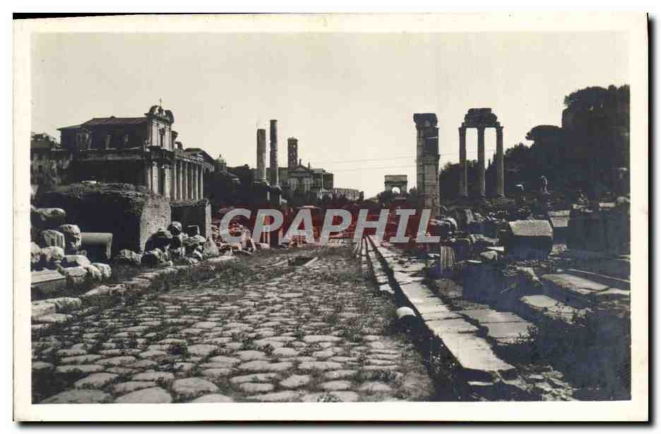 CPA Roma Foro Romano Via Sacra