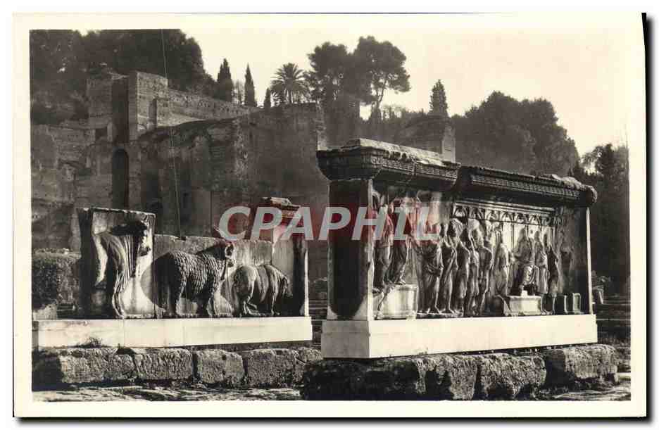 CPA Roma Foro Romano I plutei Dei Rostri