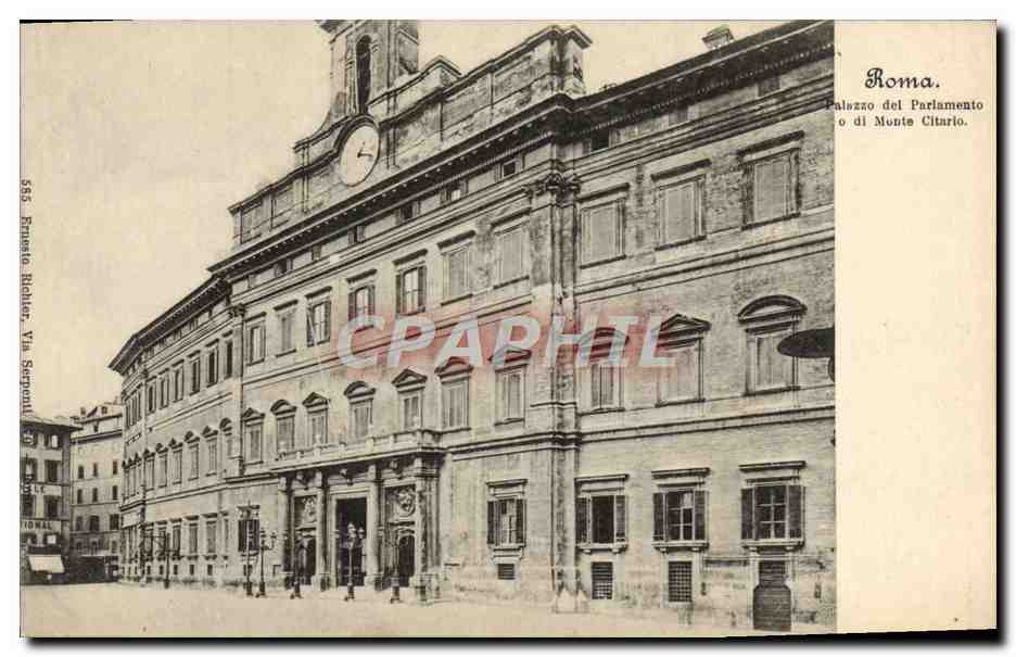 CPA Roma Palazzo Del Parlamento o di Munte Citario