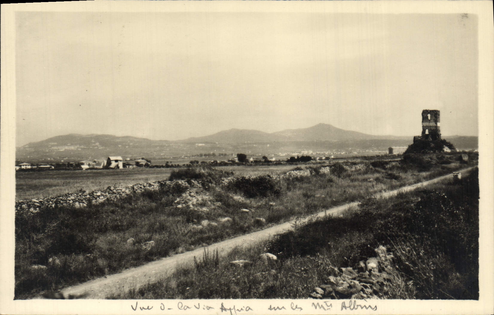 CPA Roma Campagna Romana E Monti Albani