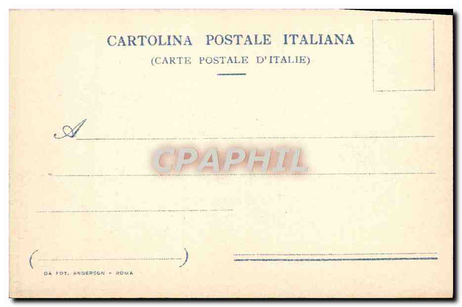 CPA Roma Terme Di Caracalla — Rückseite