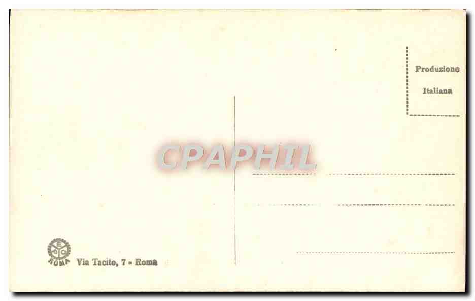 CPA Roma Cam di Raffaello Mose e S Giovanni — Rückseite