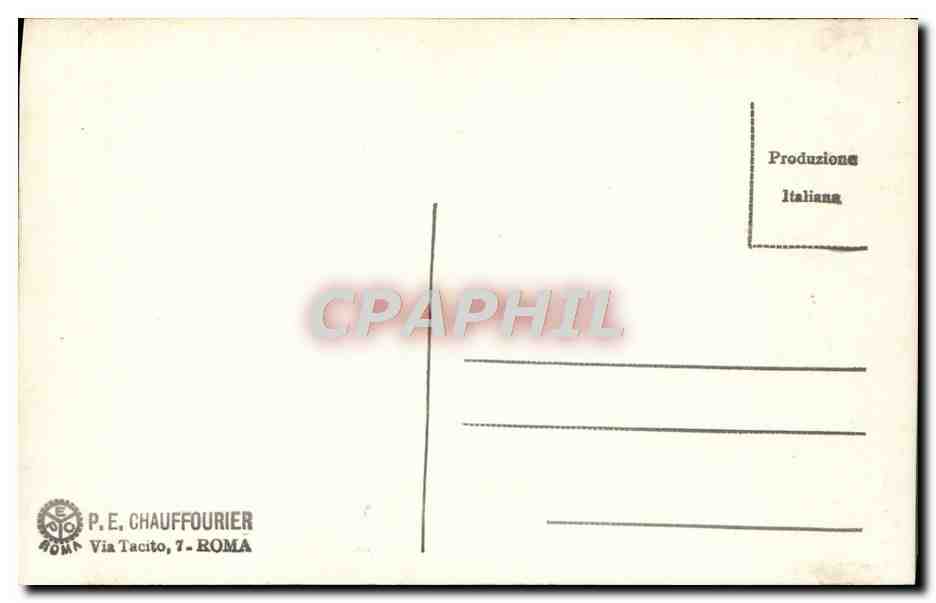CPA Roma Cam di Raffaello Redentore fra i dodici Apostoli — Rückseite